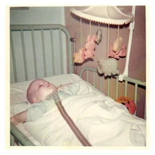 70s Baby ODD Strange Vintage Photo Snapshot California