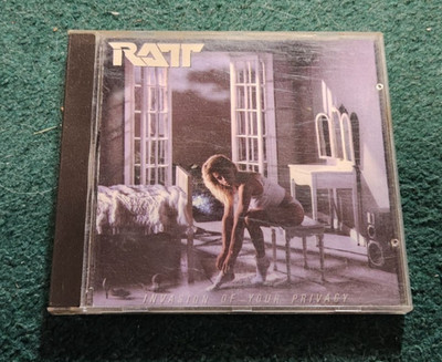 1985 RATT Invasion of Your Privacy CD Atlantic Between the Eyes Never Use Love