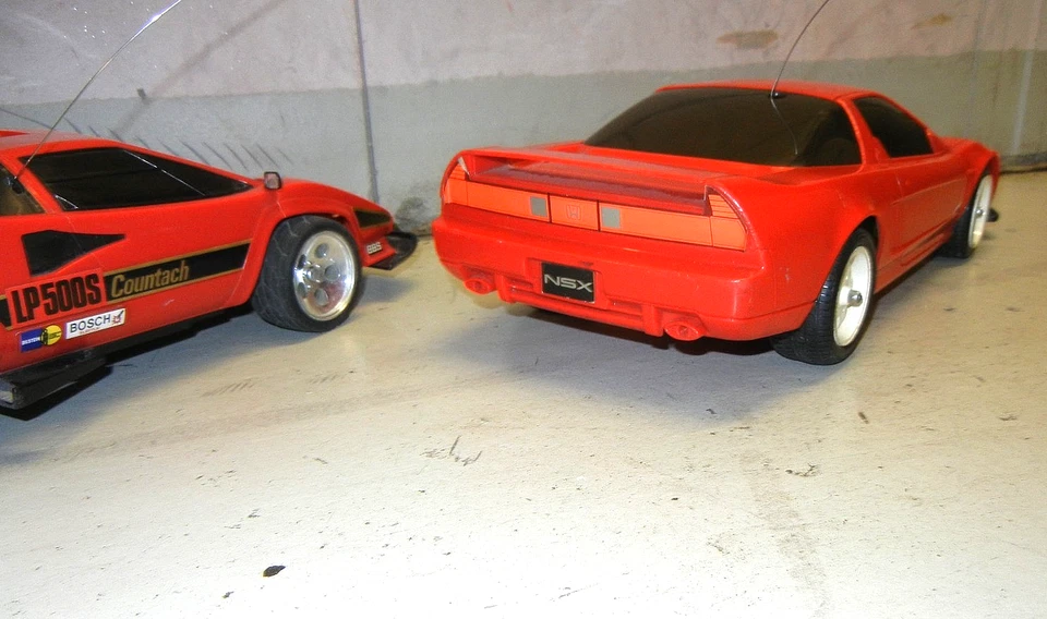 Dickie Taiyo RC Lamborghini Countach nikko tronico Tamiya Honda NSX Acura - Bild 2 von 4