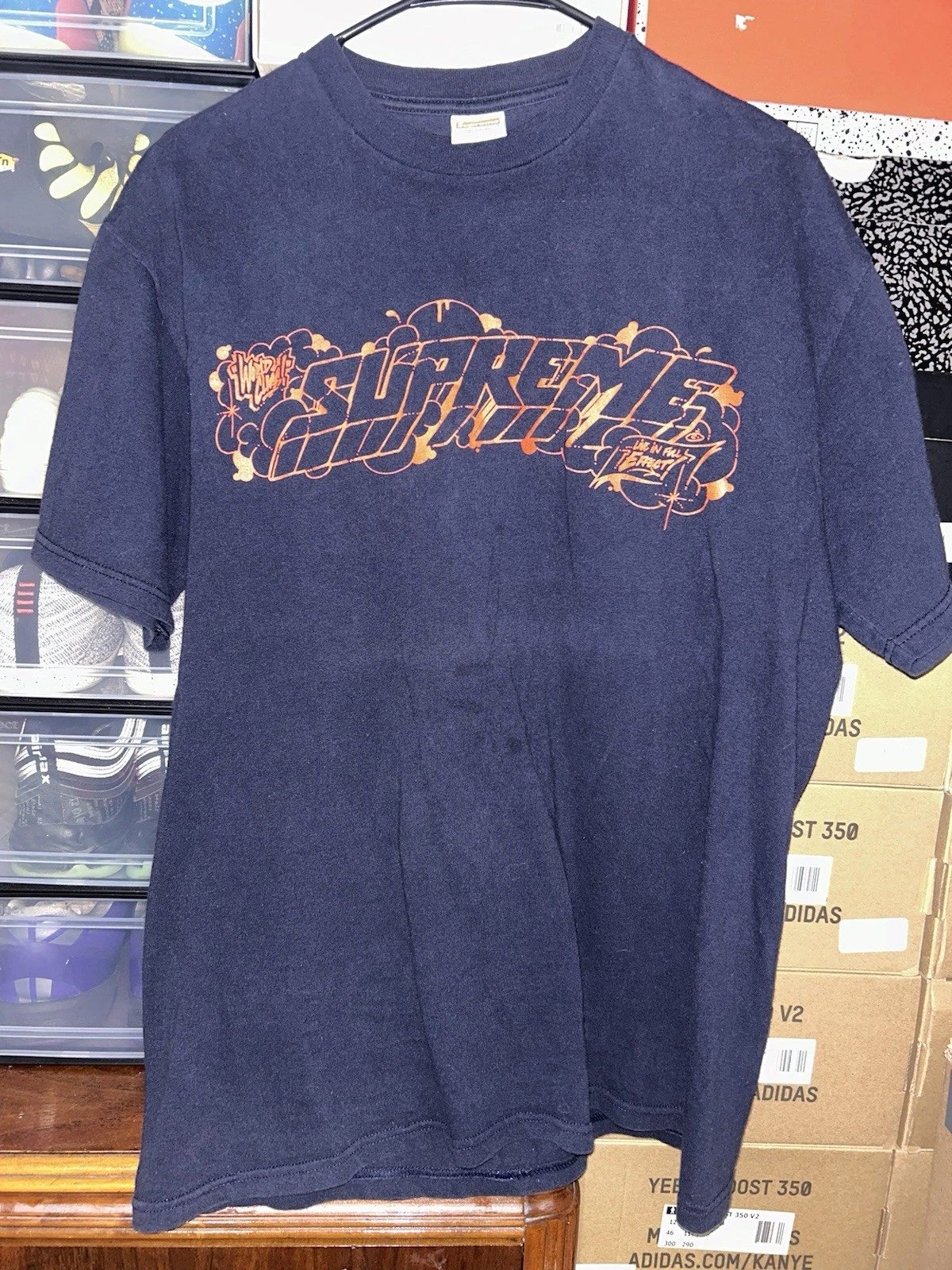 Tee shirt vintage Supreme World Class Live In The Full Effect 2003
