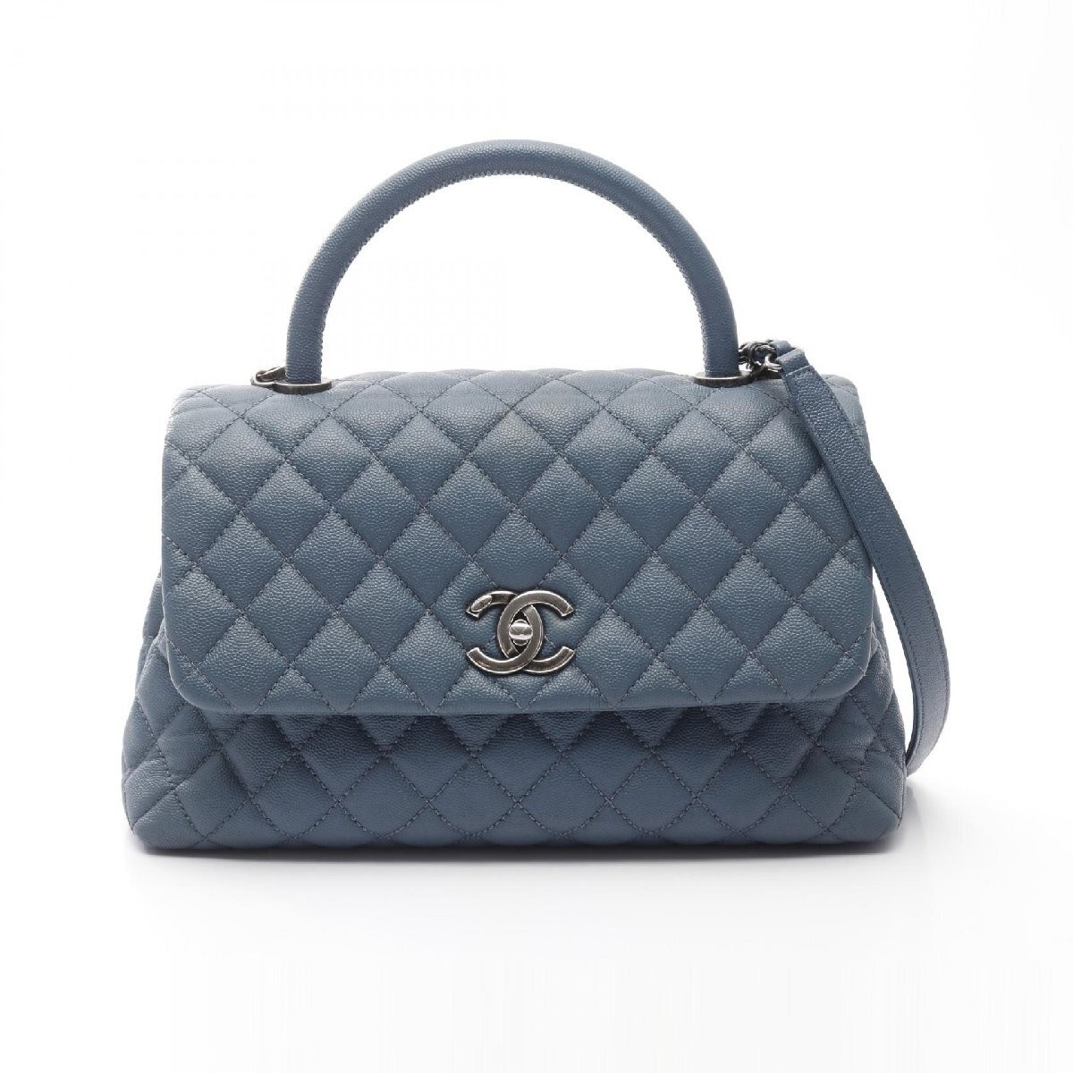 Chanel Coco Handle 29 Top Flap Matelasse Calfskin Bag 605804