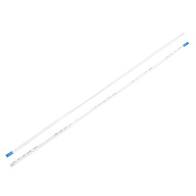 6 Pins 0.5mm Pitch 250mm FPC FFC Flexible Flat Cable 10Pcs (B Type)