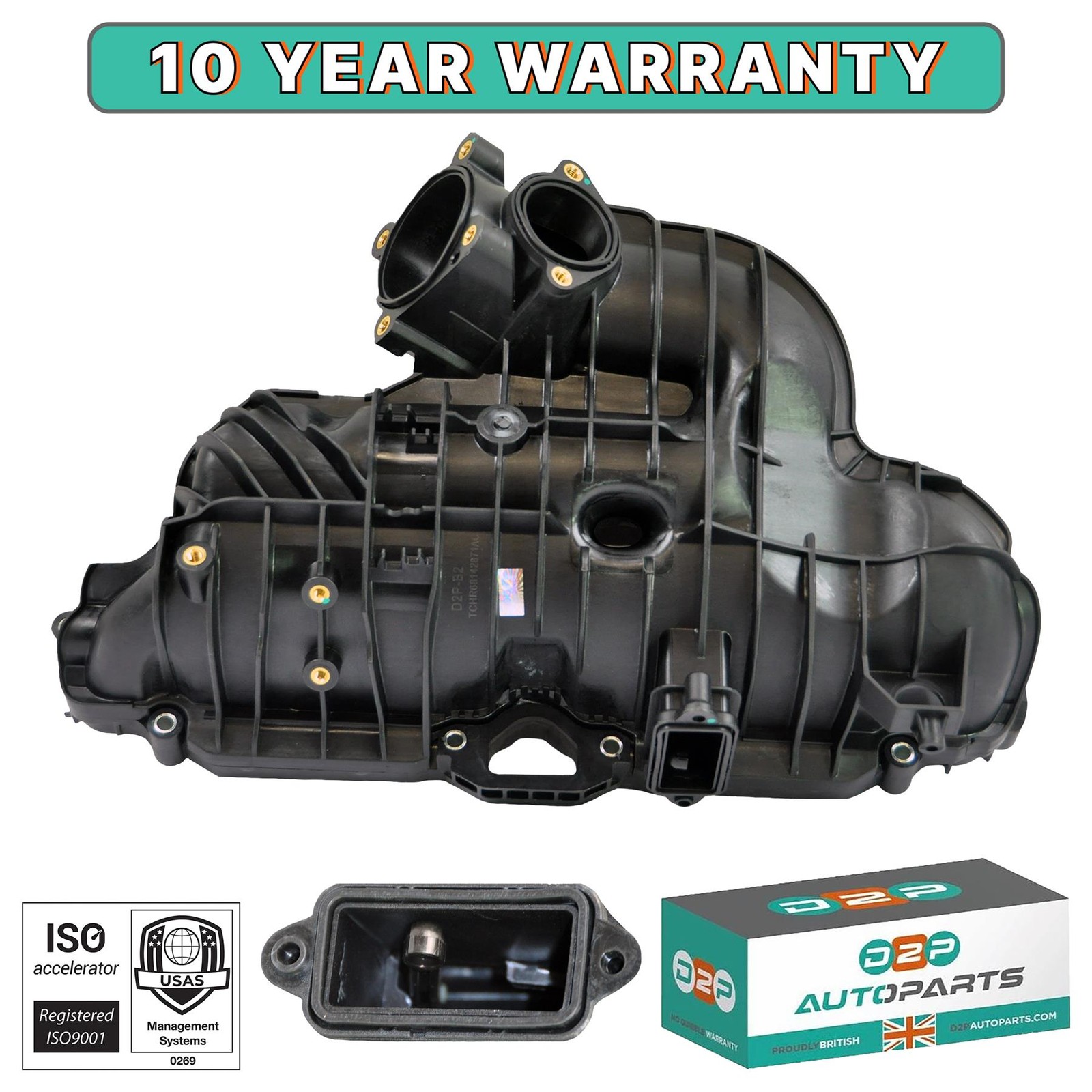 68142871AC Intake Manifold For Chrysler Grand Voyager V RT 2012-2014 2.8 CRD NEW - Image 7