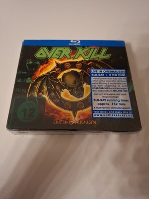 OVERKILL - LIVE IN OVERHAUSEN DIGIPAK 2 CD+BLU RAY AUDIO NEU 