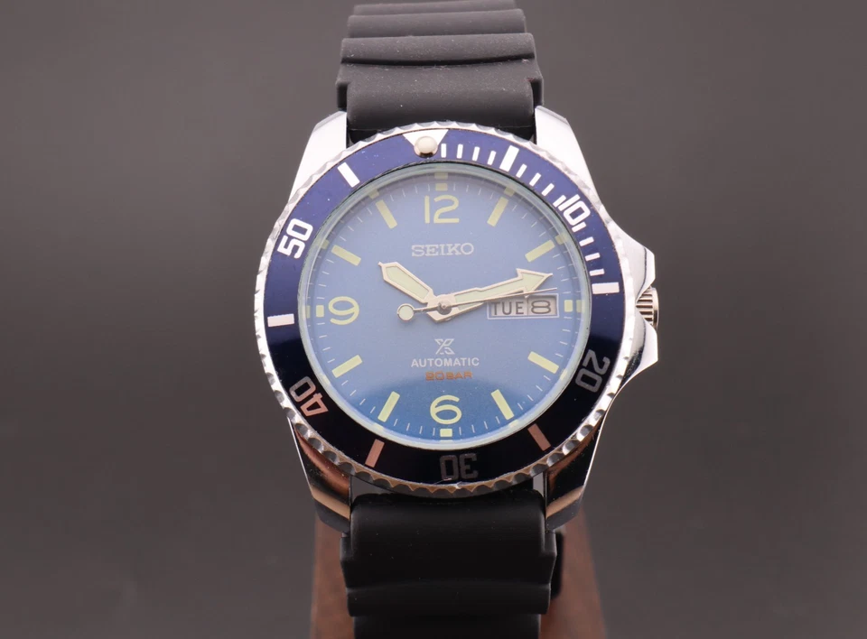 Vintage Seiko Diver's Look Automatic Rotating Bezel 6309 D/D  Men's Wrist Watch - Image 3 of 4