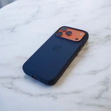 iPhone 17 Pro Max TechWoven Fabric Case Blue MagSafe Magnetic Cover Compatible