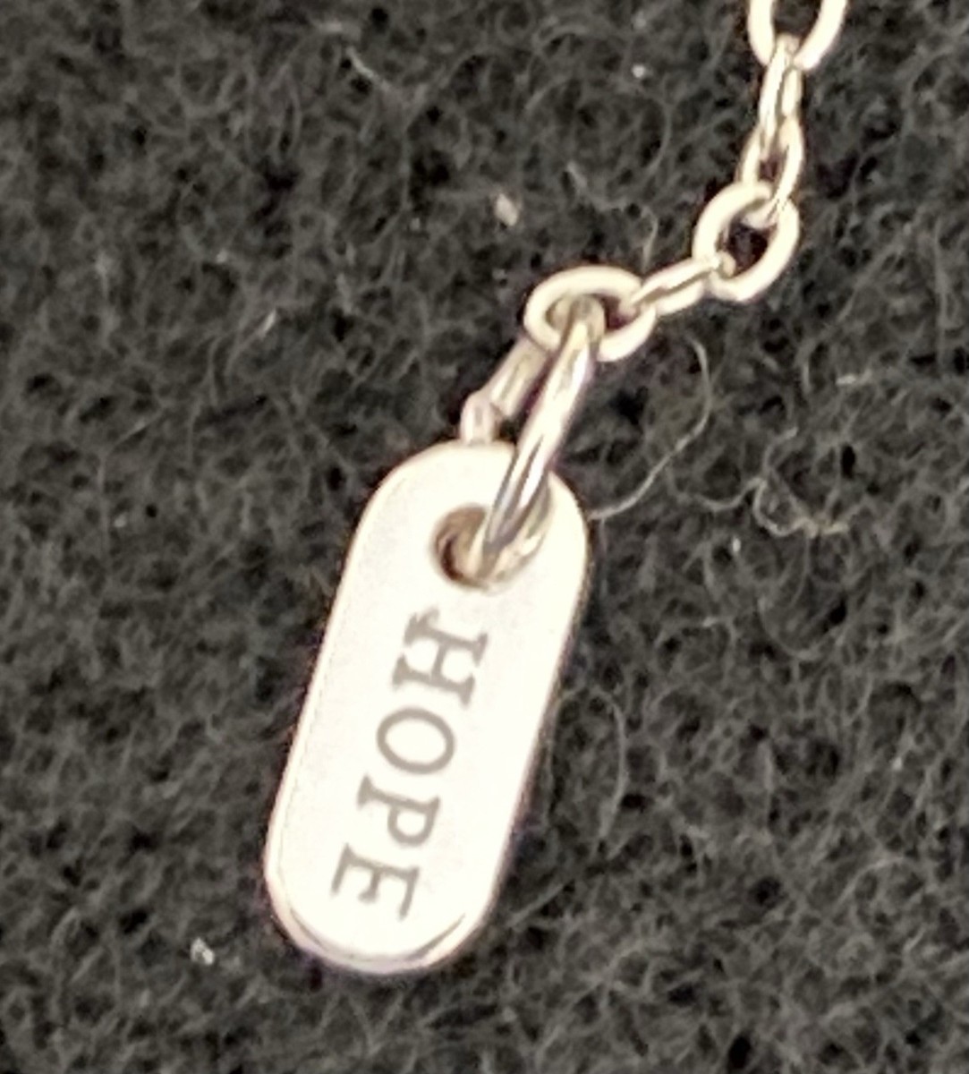 Rainbow Moonstone Sterling Silver Hope Necklace View 5