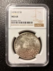 1898-O Morgan Dollar Silver $1 MS 64 NGC