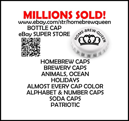 800 Beer Bottle Caps (((HUGE VARIETY))) Best Mix Assorted & Mixed Crown Caps - Picture 10 of 10
