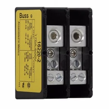 FOR BUSSMANN 16220-2 AC/DC 175A Power Distribution Terminal Block 600V