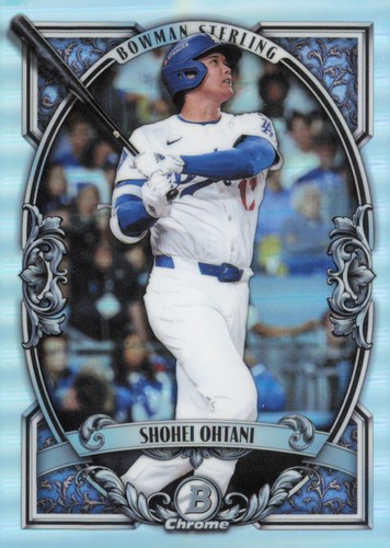 Topps 2026 Bowman Chrome Bowman Sterling Shohei Ohtani Dodgers Insert #BST-6