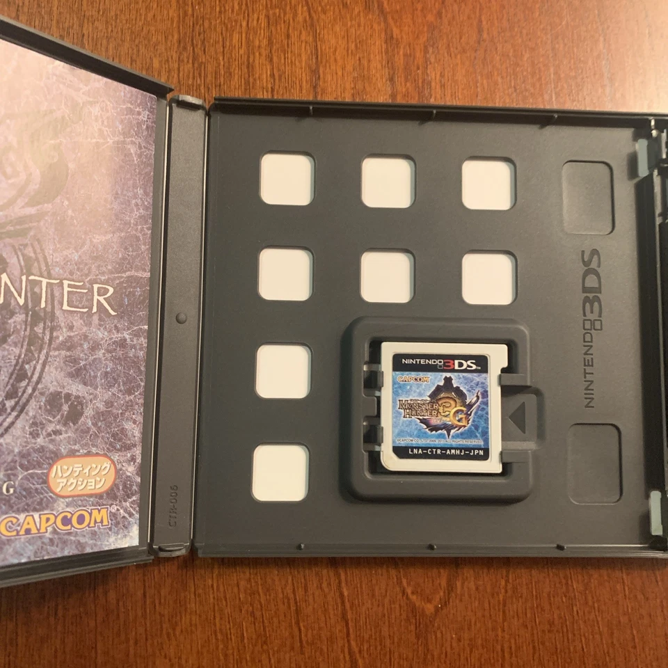Nintendo 3DS Monster Hunter 3G Tri-G / Japanese / USA Seller / Fast Shipping! - Image 4 of 4
