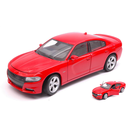 Dodge Charger R/T 2016 Red 1:24-27 Welly Auto Stradali -D- Neues Modell-image