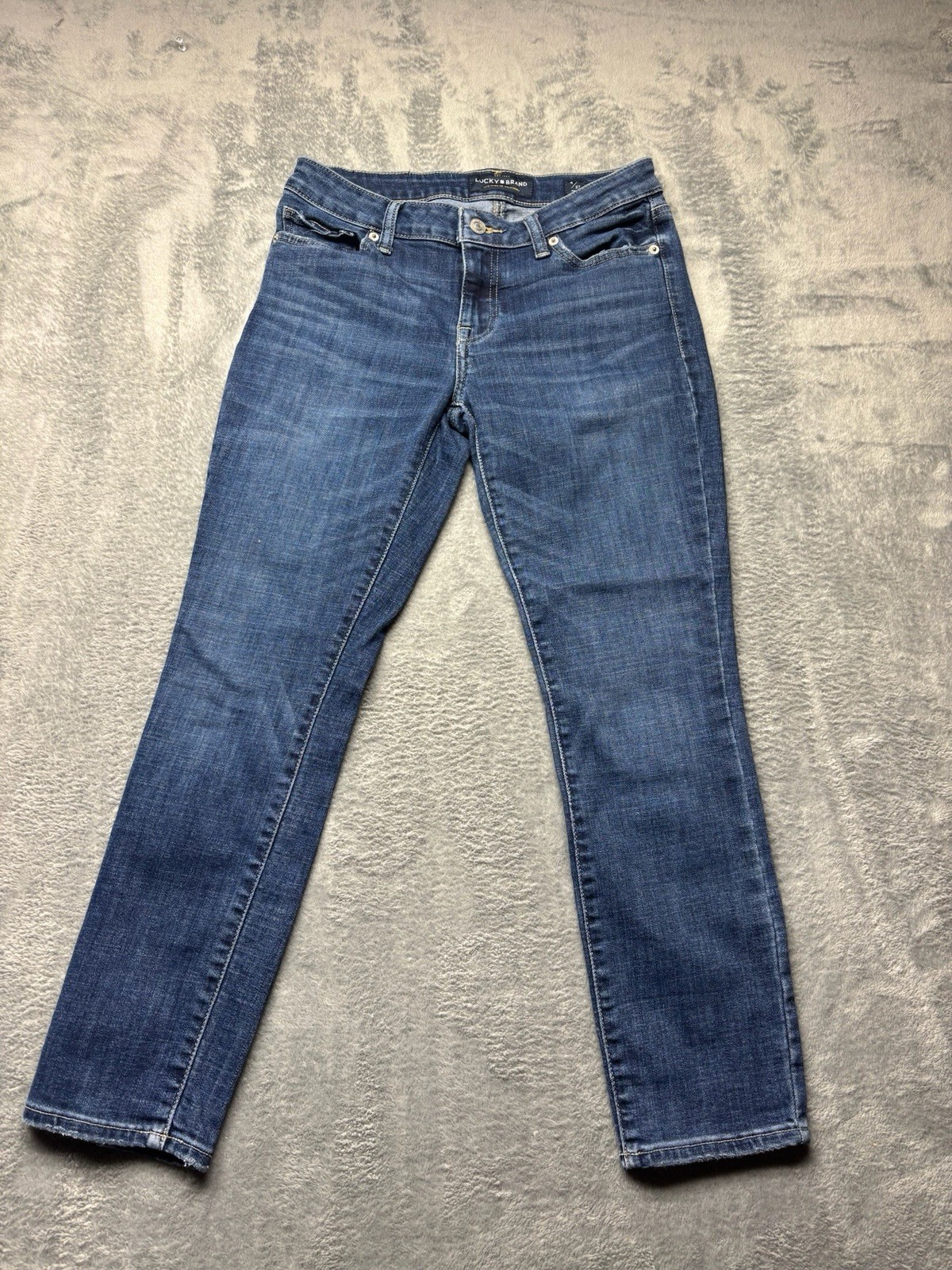 Lucky Brand Jeans Women’s Size 4/27 Ankle Color Blue Denim Lolita Skinny