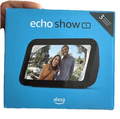 NEW Amazon Echo Show 5 (3rd Gen, 2024 release) | Smart display with 2x the bass