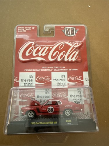 1 2018 M2 Coca-Cola Red 1970 Ford Mustang Boss 302