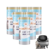 90 Count 27" x 13" Self-Cleaning Cat Litter Box Liner Bags, Suit fo... Fast Ship