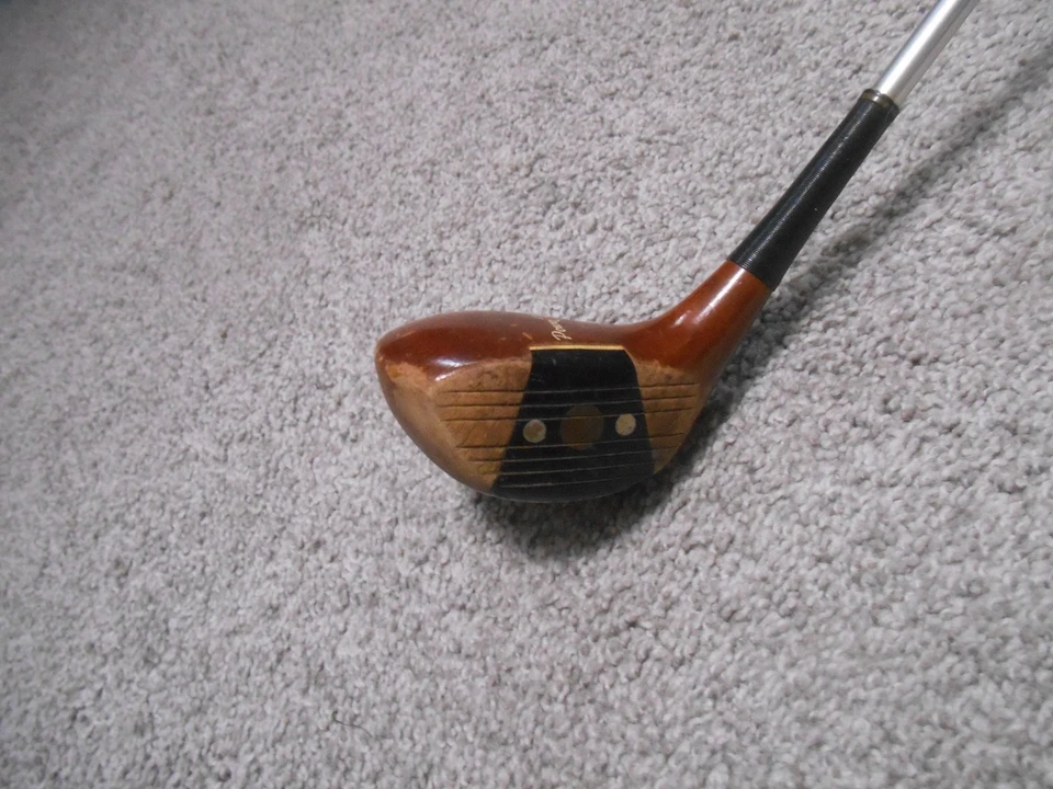 VTG H & B PowerBilt Pro Sonic 1 Wood Steel shaft - Image 3 of 4