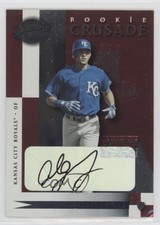 2001 Donruss Class Of Rookie Crusade 104/300 Alexis Gomez #RC-42 Auto no9