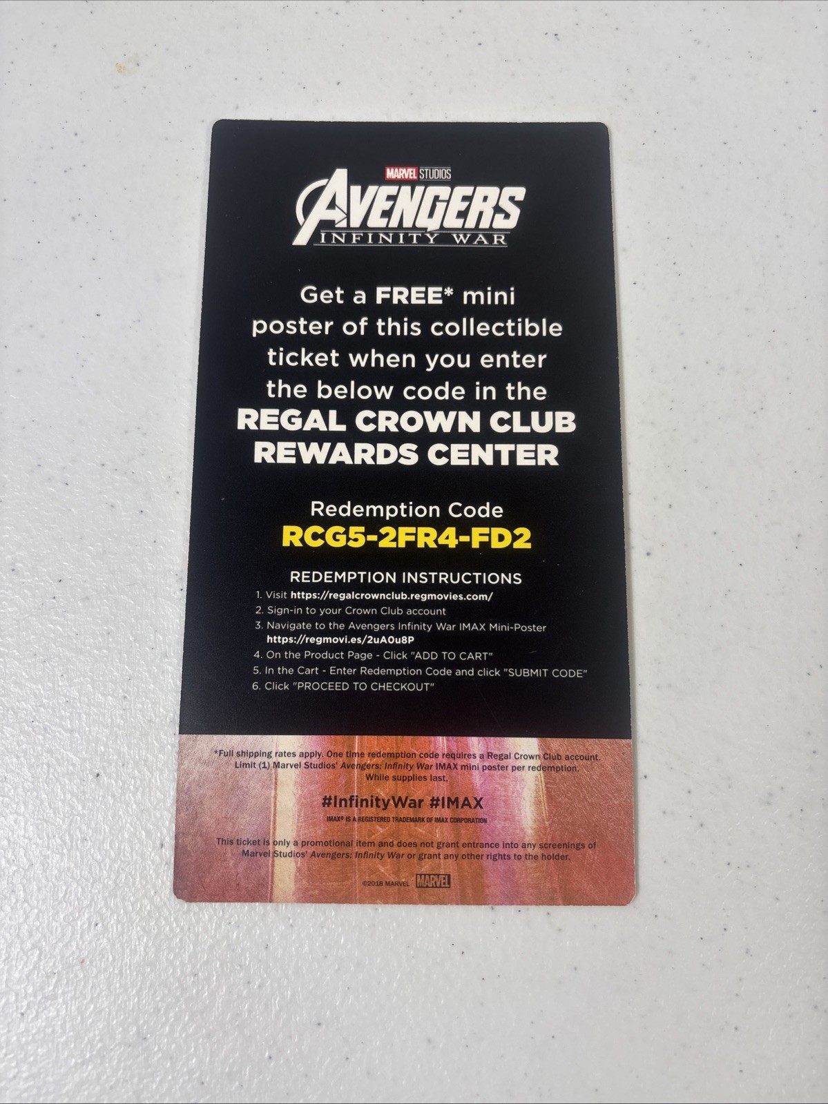 IMAX  Tickets Bundle Lot 19