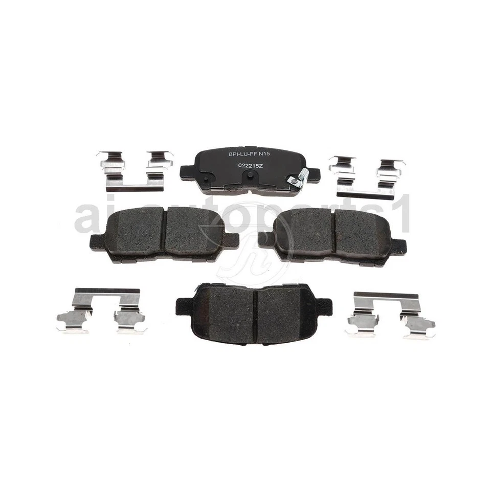 Kit de rotores de freno trasero y pastillas de freno de cerámica para Chevrolet Impala 2011 2012 2013 Foto 3 de 4