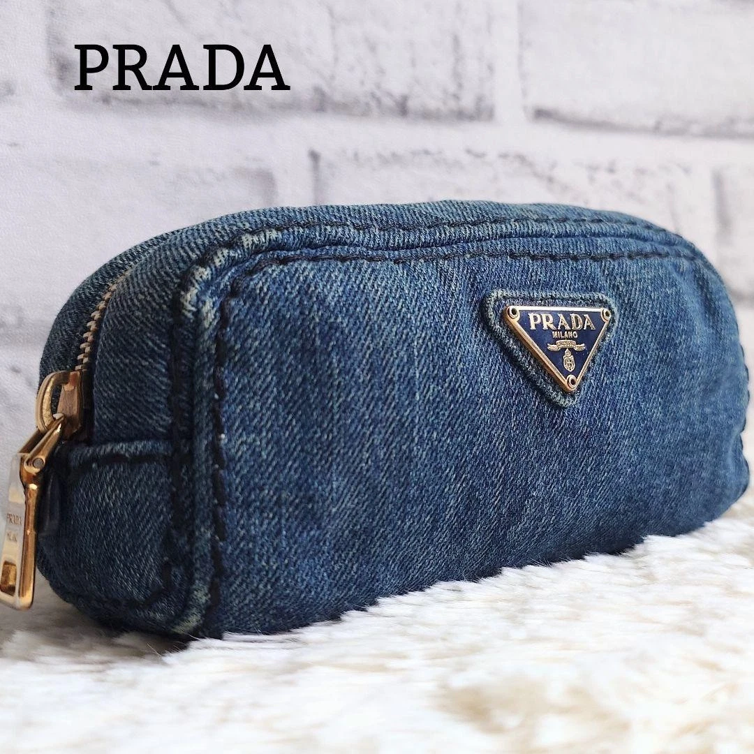 PRADA Blue Makeup Bags & Cases for sale | eBay