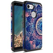 For Google Pixel 3 Hybrid Graphic Colorful Case