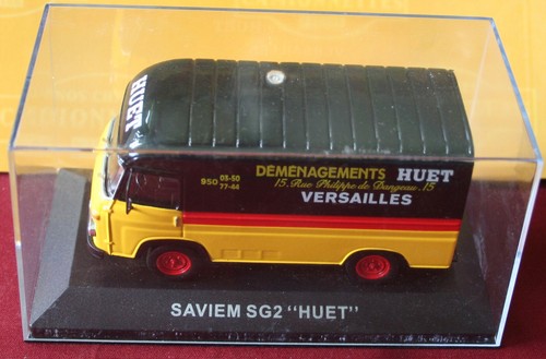 Camionnettes d'Antan 1/43e SAVIEN Goélette 2 "HUET" + fascicule, comme neuve - Picture 2 of 2