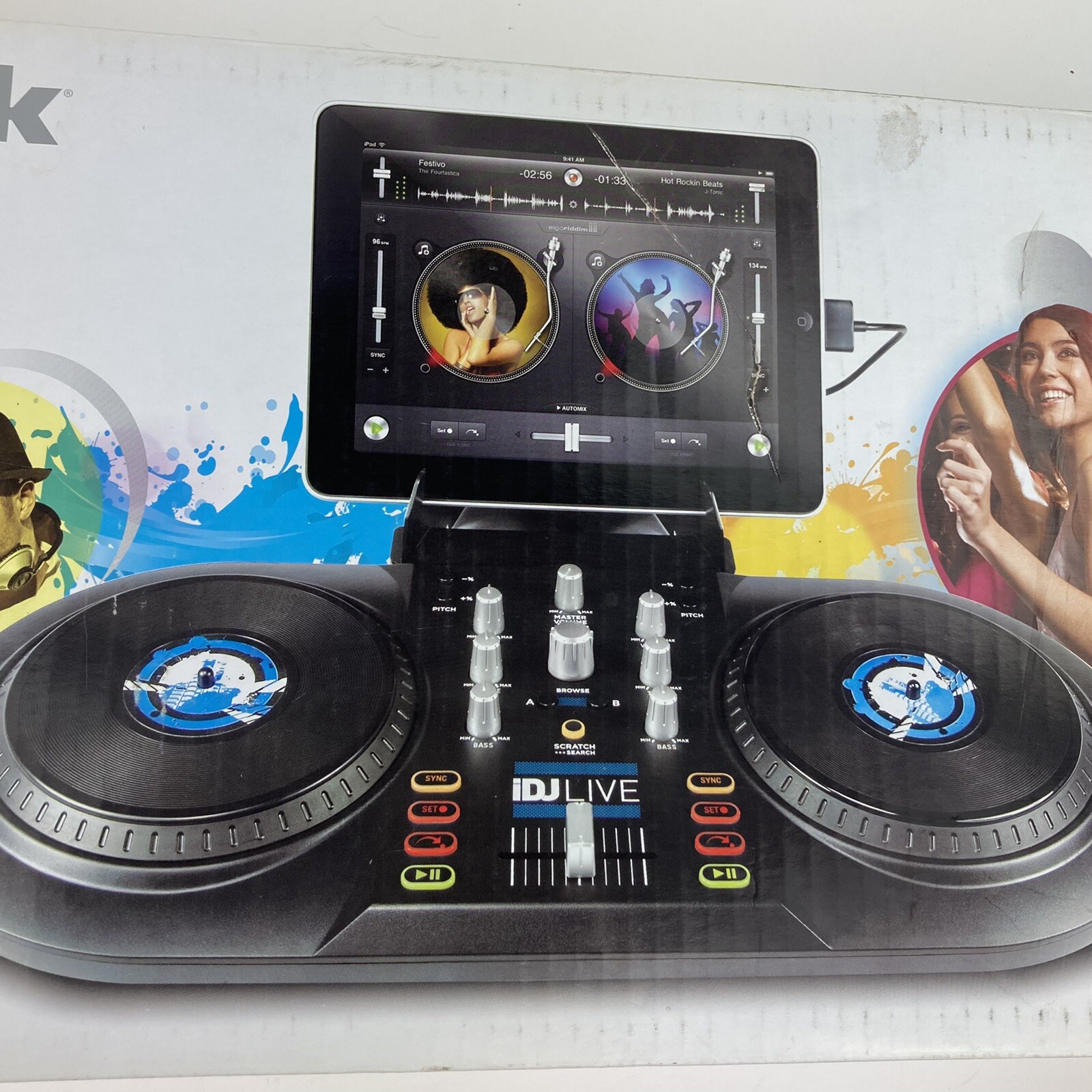 Numark Idjlive Digital Dj Controller For Sale Online Ebay