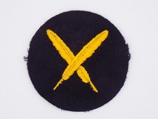 Original WWII German Kriegsmarine Yeoman Corps Insignia Patch