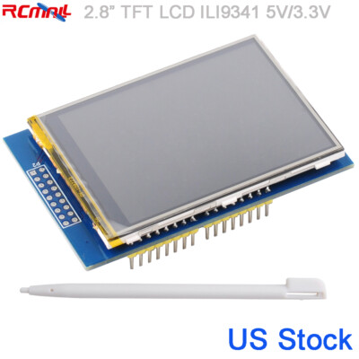 2.8'' TFT LCD Display Module 5V/3.3V ILI9341 Resistive Touchscreen 320x240 USA