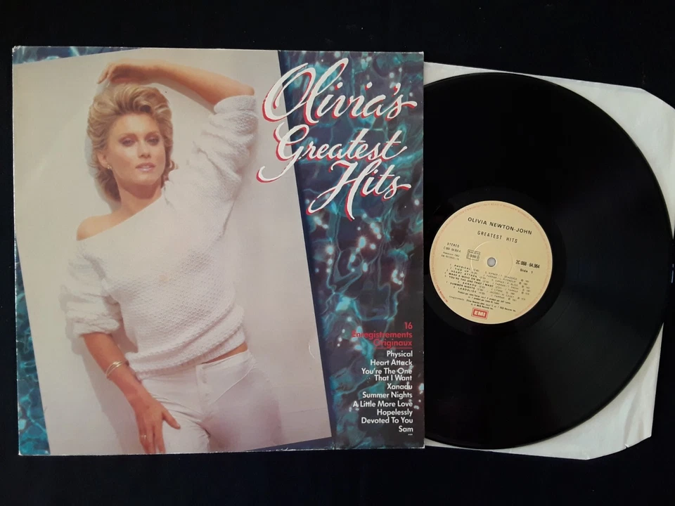 OLIVIA NEWTON JOHN - Greatest Hits - LP - 33T - Fra 1982 - VG+/VG+ best of - Photo 1/1