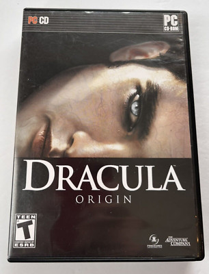 Dracula Origin PC Video Game 2008 Vampire Role Playing Adventure