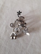 Bijoux en argent - Tortue Papillon Fleur Fruit