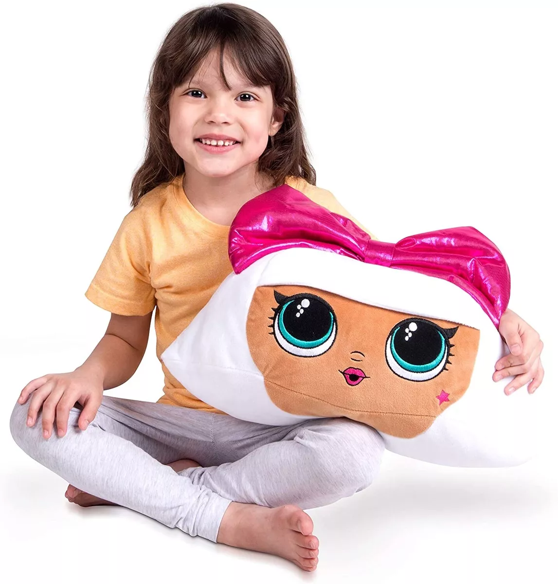 LOL Surprise Doll Pillow 16 Plush Diva Big Face Head Stuffed TOYS