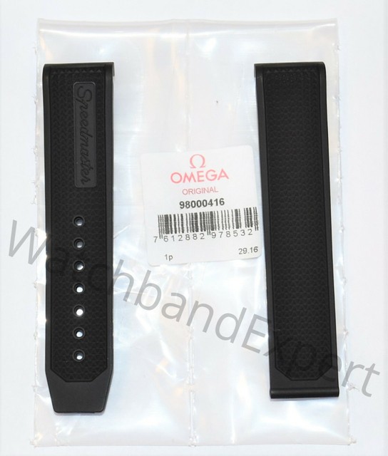 Original OMEGA Speedmaster 19mm Black 