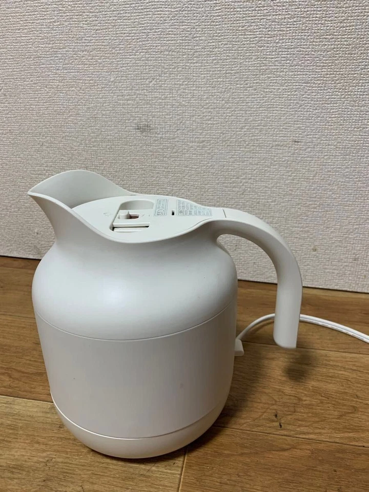 * Hervidor eléctrico MUJI MJ-EK5A 500 ml AC100V 1200W blanco electrodomésticos de cocina como nuevo Foto 3 de 4