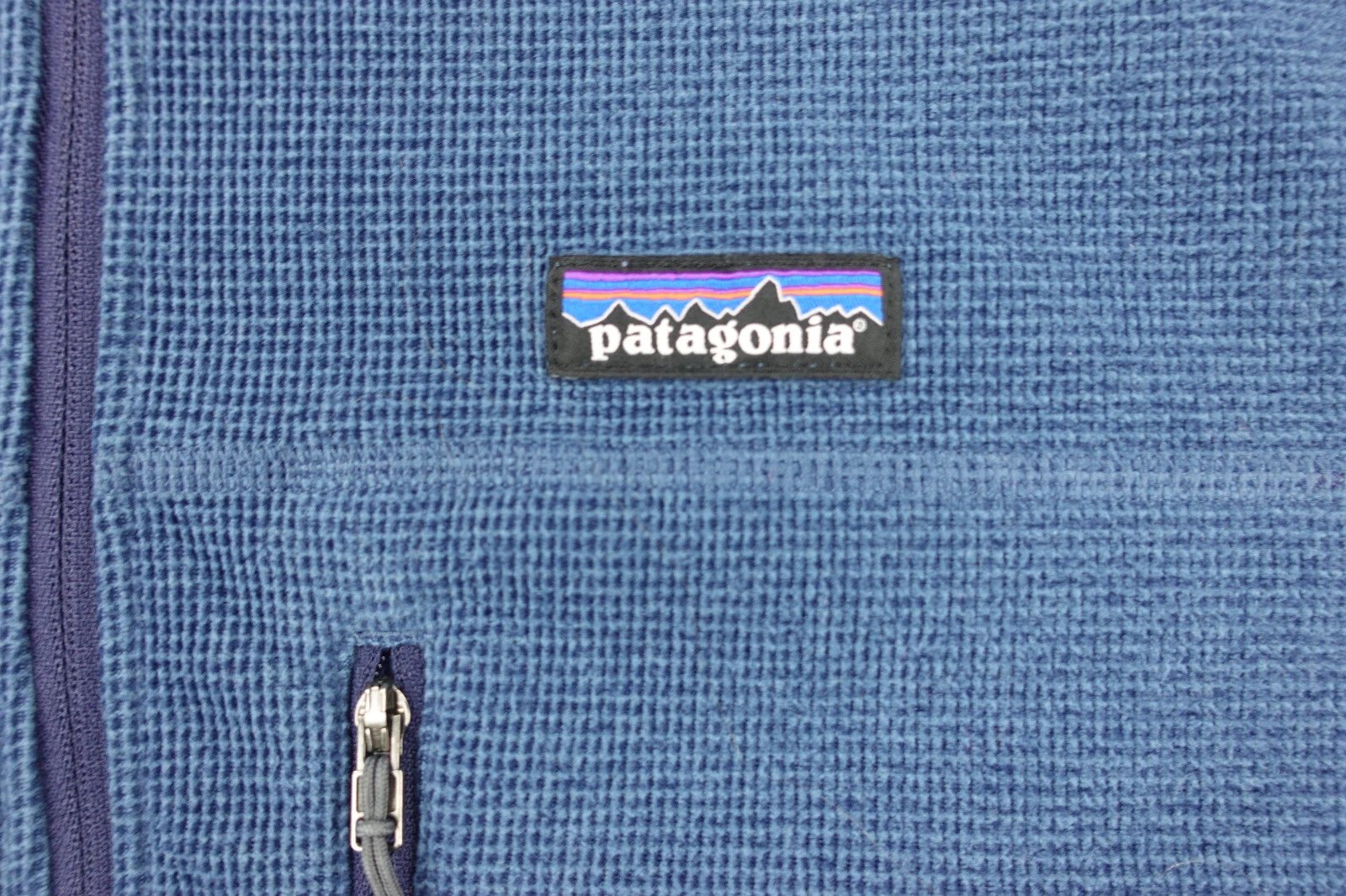 patagonia oakes pullover fleece 1/4 zip outdoor logo jacket