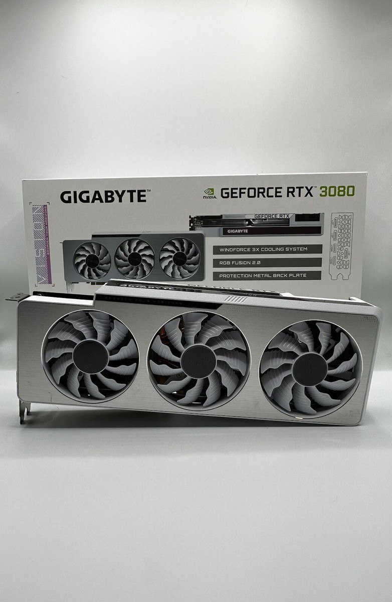 Graphics Card 3080 Vision G Oc 10g Gigabyte Vision 3080 Mining