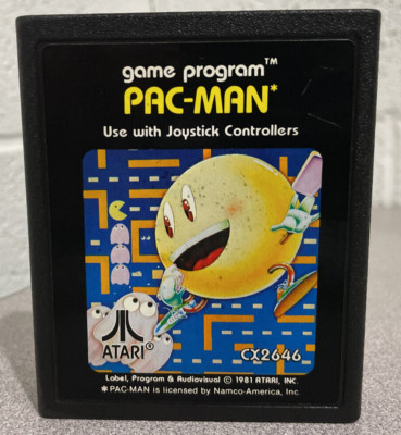 Atari Game Program PAC-MAN CX2646 NOT TESTED