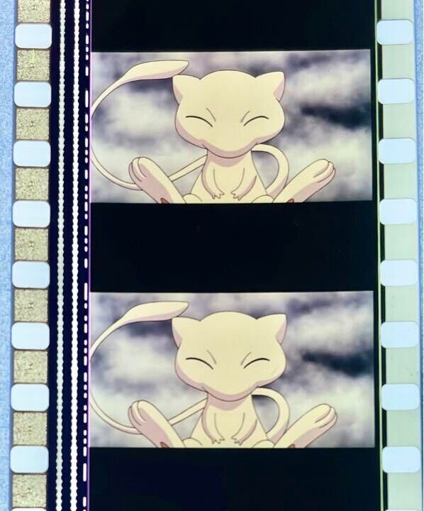 Pokemon Movie Mewtwo Strikes Back Film Cel Mew 35mm Japan Anime Collection