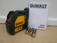 DeWalt Dw088 Red Cross Line Laser unit only