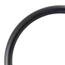 14" Carbon Fiber Vinyl Replacement Half Wrap for Forever Sharp Steering Wheel