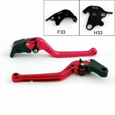 Long Brake Clutch Lever For Honda CB1000R 08-14 CBR1000RR /FIREBLADE 04-07 RED T