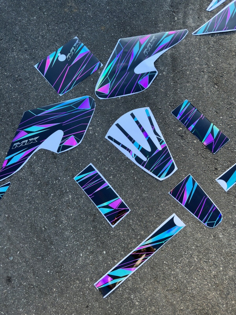 Razor MX500 MX650 graphics kit decals THICK AND HIGH GLOSS