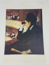 Mary Cassatt At the Opera Print American 1844-1926 from Boston Museum