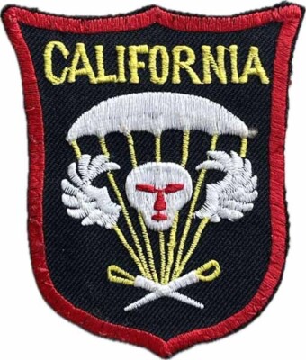 POST WAR 1980's MAC V SOG CCC RECON TEAM CALIFORNIA PATCH (1230)