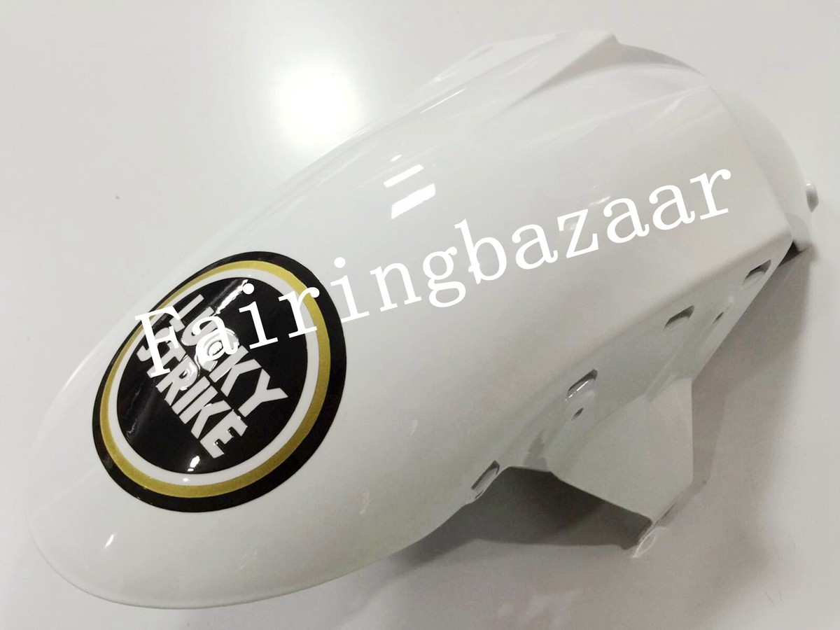 2005-2006 Kawasaki ZX6R 636 Lucky Strike Black White ABS Fairing