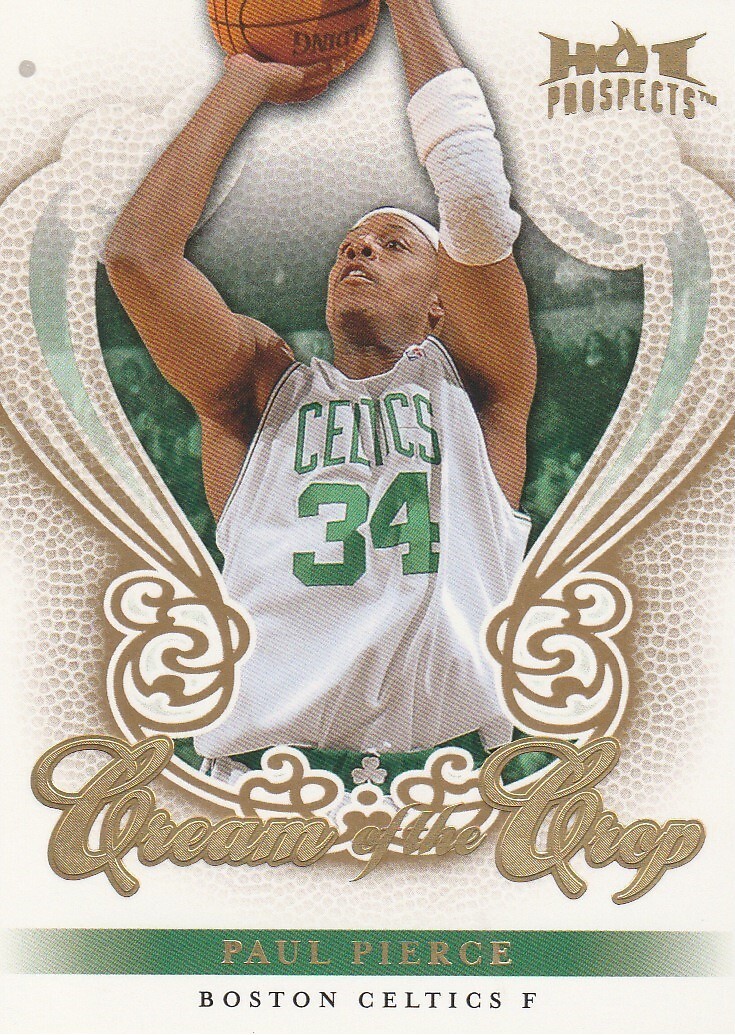 2008-09 Hot Prospects Paul Pierce CC13 Cream of the Crop