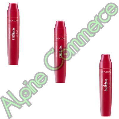 *3-Pack* Revlon Kiss Cushion Lip Tint Lipstick 260 Crimson Feels